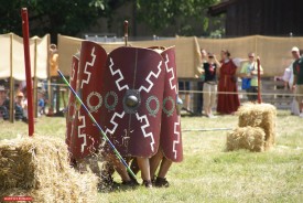 Legionäre zur Zeit Cäsars: Abwehr gegen Kavallerie