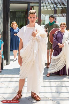 römischer Mann in toga candida