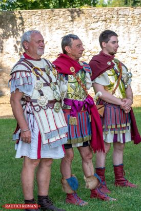 römische Offiziere im Felde